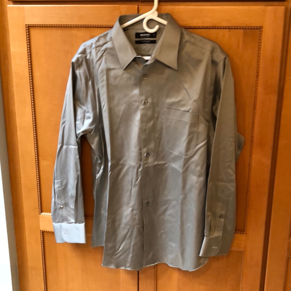 Murano men’s liquid cotton dress shirt